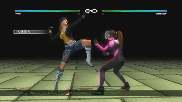Dead or Alive 5 Last Round Tutorial 18 : Types of Throws смотреть онлайн