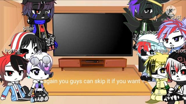 sans au reacts to ink au || bad apple || part 2 of sans au reacts to tik tok смотреть онлайн