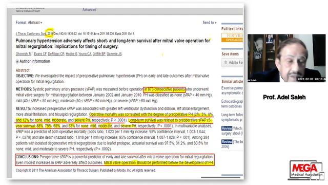 Impact of Pulmonary Hypertension in Cardiac Surgery by Prof Adel A Saleh смотреть онлайн