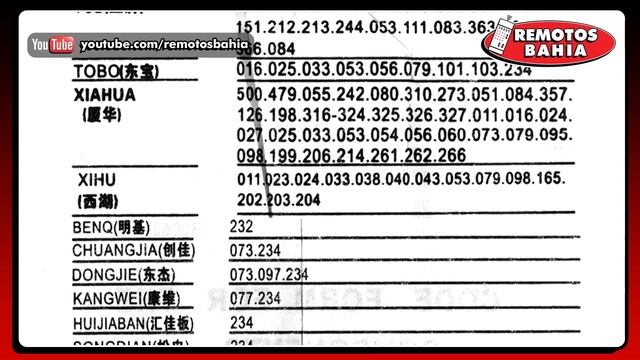 MANUAL Y CODIGOS PARA PROGRAMAR UN CONTROL REMOTO UNIVERSAL RM-36E++ HUAYU CHUNGHOP SEISA HYAOU смотреть онлайн