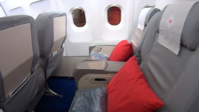 Air Serbia Airbus A319-132 (A6-SAB) Boarding At Brussels Zaventem Airport [EBBR], Belgium