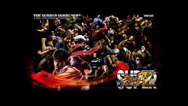 Super Street Fighter 4 Solar Eclipse Stage Theme Soundtrack HD смотреть онлайн