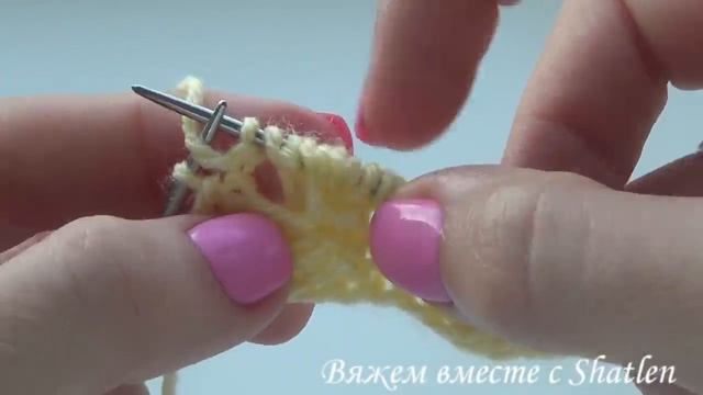 ОБАЛДЕННЫЙ УЗОР СПИЦАМИ! АСТРЫ! Подробный и наглядный! Мастер-класс для начинающих. Елена Шатохина смотреть онлайн