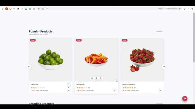 nextjs mui/material react-slick ecommerce sliders design with add to cart and product-details modal смотреть онлайн