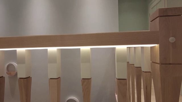 лестница с подсветкой, как сделать подсветку перил смотреть онлайн