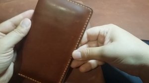 Как выглядит кожа crazy hors через год эксплуатации.