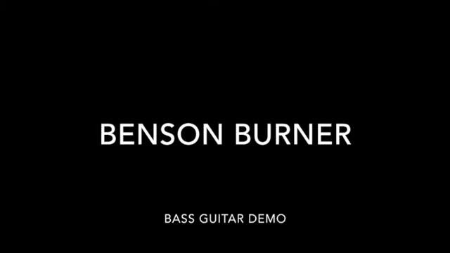 Benson Burner Bass Guitar Demo смотреть онлайн