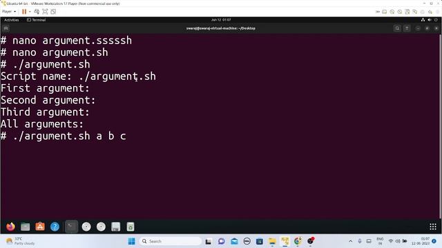 COMMAND LINE ARGUMENTS & OPTIONS IN SHELL смотреть онлайн