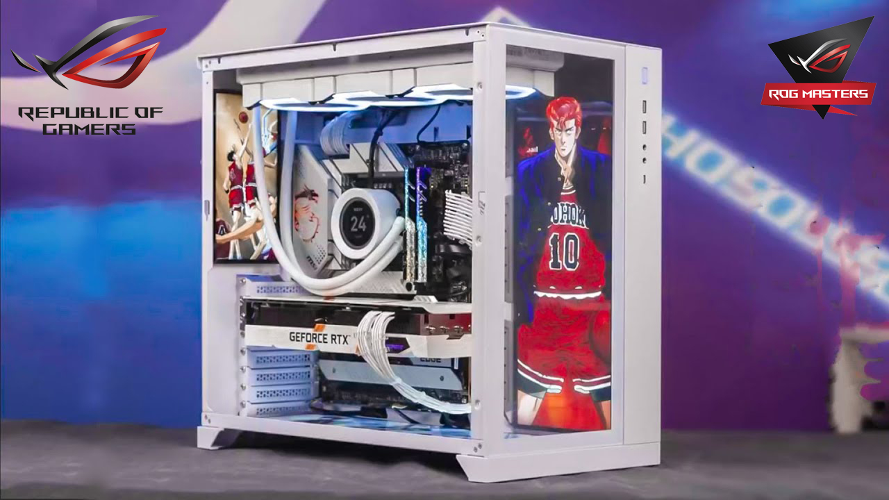 WHITE THEMED GAMING PC BUILD _ IGAME GEFORCE RTX 3060 TI ULTRA OC 12G-V _ INTEL®