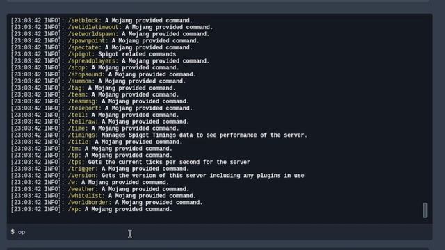 Setting a Player as Operator смотреть онлайн