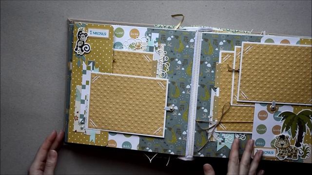 Альбом первого года жизни для мальчика: видео-обзор. Скрапбукинг. смотреть онлайн