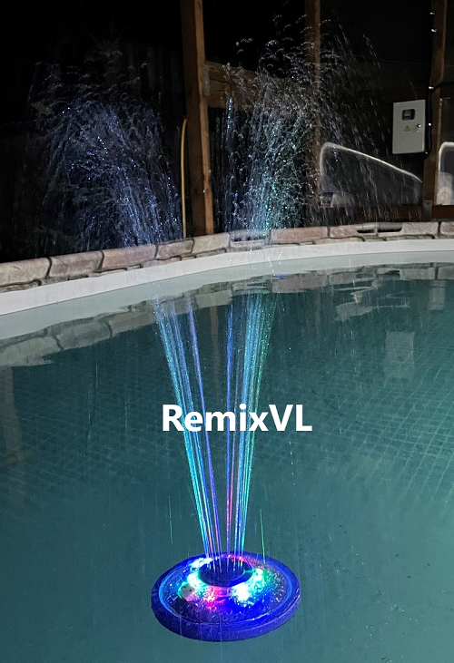 магазин RemixVL: Плавающий фонтанчик с подсветкой 14см 58493 BW BestWay смотреть онлайн