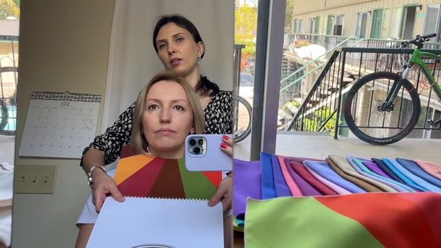 Консультация стилиста // Цветотип внешности // Определение стилевого типажа // Влог США смотреть онлайн