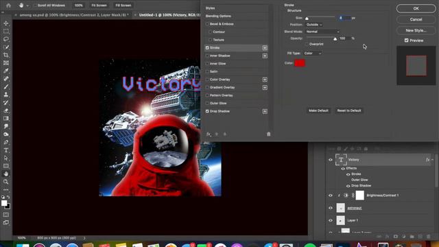 Photoshop Speed Edit | Among Us: Victory смотреть онлайн