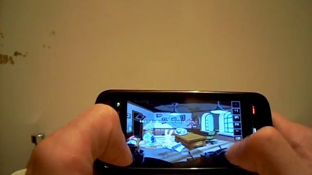 ScummVM на Nokia 5800 (s60v5). Эмулятор для запуска квестов. смотреть онлайн
