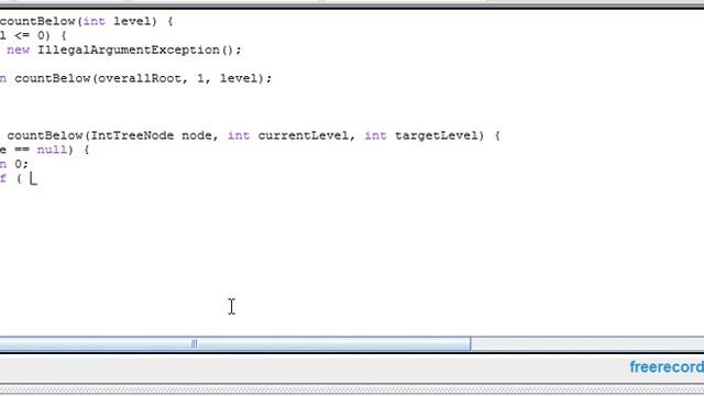 countBelow method смотреть онлайн