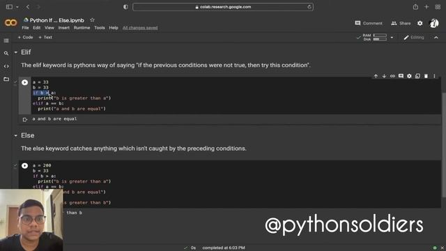 If else Statements in Python Tutorial #python #tutorials #coding смотреть онлайн