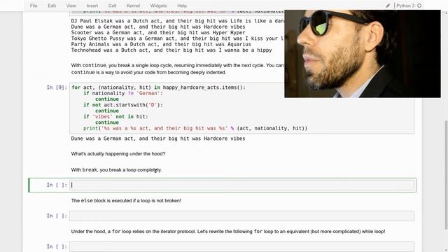 Python tricks: The for loop (for, continue, break, else) смотреть онлайн