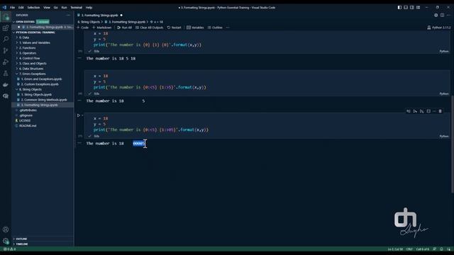 25. Formatting Strings in Python: Mastering the Art of Text Manipulation смотреть онлайн