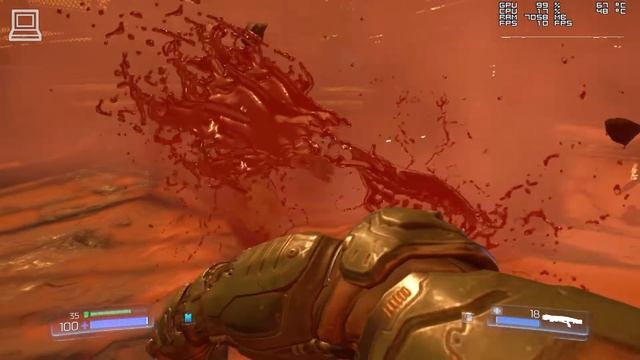 Doom Gameplay GeForce GT 610 смотреть онлайн