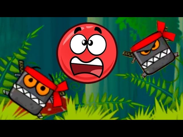 RED BALL 4. Прохождение 5 часть. Уровни 26-30. Босс Ниндзя.