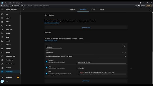 Home Assistant Actionable Notifications on iOS AND Android смотреть онлайн