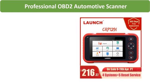 Top 5 Best Launch OBD2 Scanner Review in 2021 | Best OBD2 Scanner смотреть онлайн