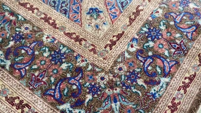 ? Тест ковра ручной работы из шёлка на красители смотреть онлайн