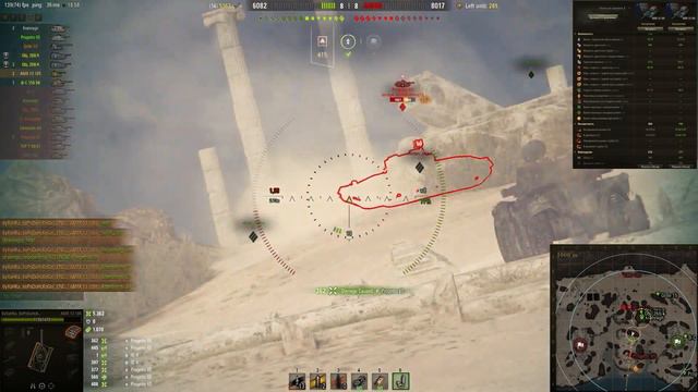 WOT. Экспресс Обзор на AMX 13 105🌲 Французский Лёгкий танк 10-го уровня смотреть онлайн