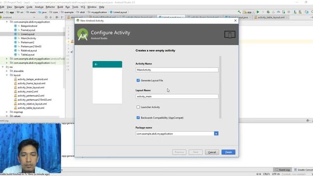 Linier Layout, Relative Layout, Table Layout, Frame Layout, Constraint Layout, Gabungan Layout. смотреть онлайн