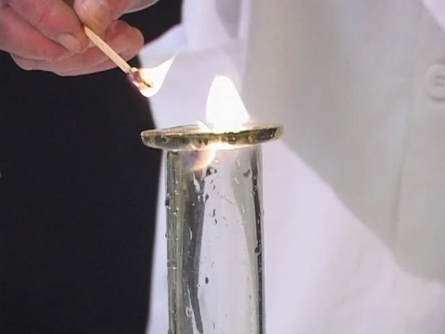 Химия. Опыты. Органика. Получение этилена и его горение смотреть онлайн