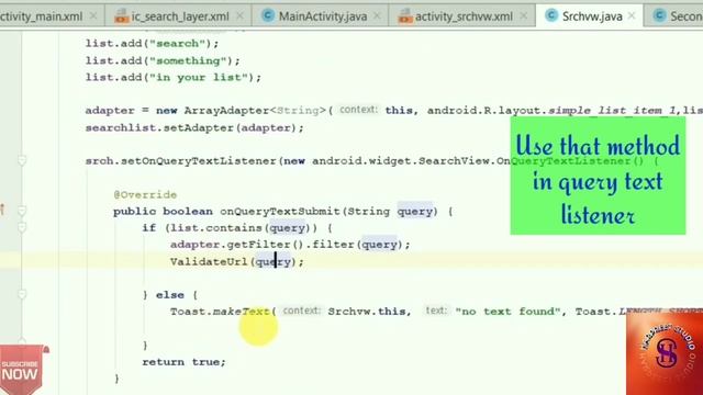 Hindi | How to create a google search for url | Validation of search view query смотреть онлайн