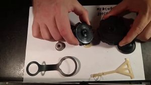 Ремонт крышки бензобака Mercury/Tohatsu 2T 3-5 л/с