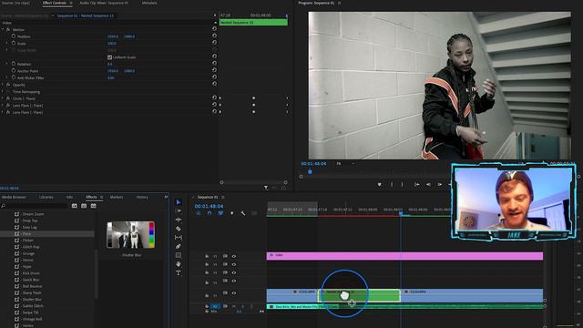 EDITING A RAP VIDEO | Music Video Effects (Beginner Tutorial) смотреть онлайн