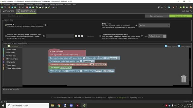 MCREATOR: How to make entity animations using "Entity States" | 2022.1 смотреть онлайн