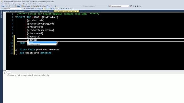 Adding a Column to a Table in SQL смотреть онлайн