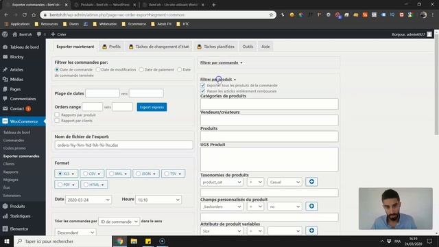 Traiter ses commandes ecommerce en CSV avec un plugin WooCommerce смотреть онлайн