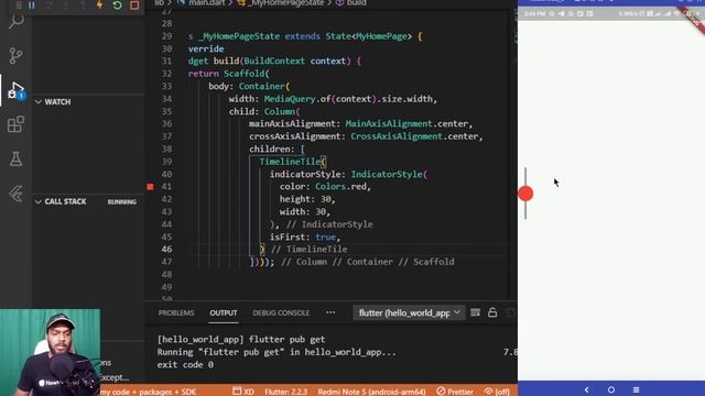 Day 23 | Timeline Tile Package | Free Flutter course | Newton School смотреть онлайн