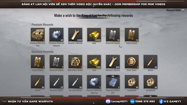 Hướng dẫn chơi Sự kiện Hành Trình May Mắn trong Warpath смотреть онлайн