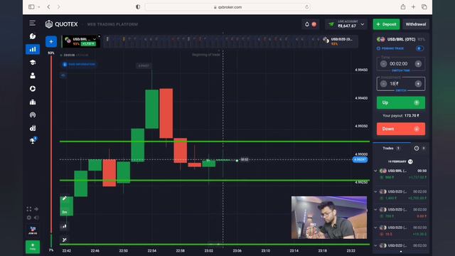 How To Win Every Trade In Quotex | Quotex Sureshot Strategy Part - 4 |  Starting Trade With ₹8000💸