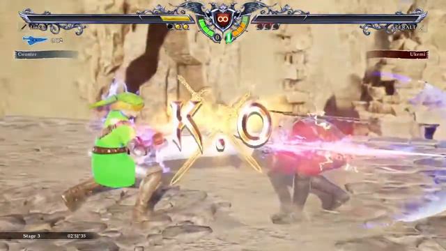 SOULCALIBUR™Ⅵ_ link vs geralt desert arcade смотреть онлайн