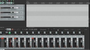 EZDRUMMER запись мультитрека в REAPER
