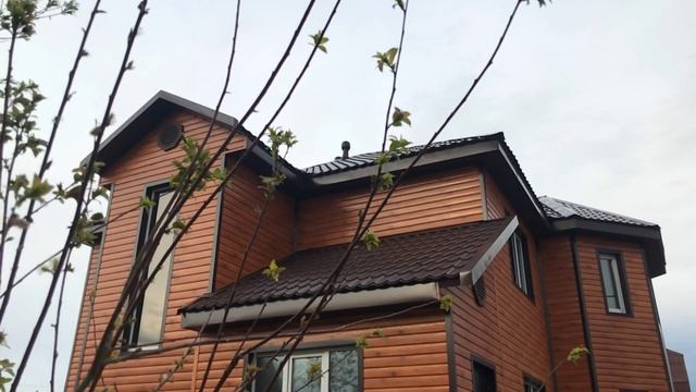 Обзор сайдинга Lбрус  (ECOSTEEL – Кедр)