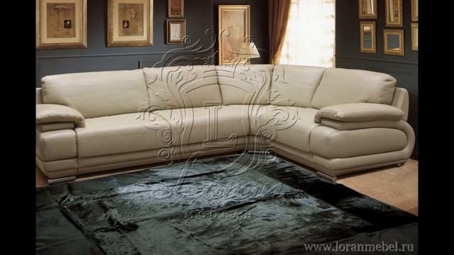 Кожаные диваны угловые от производителя смотреть онлайн