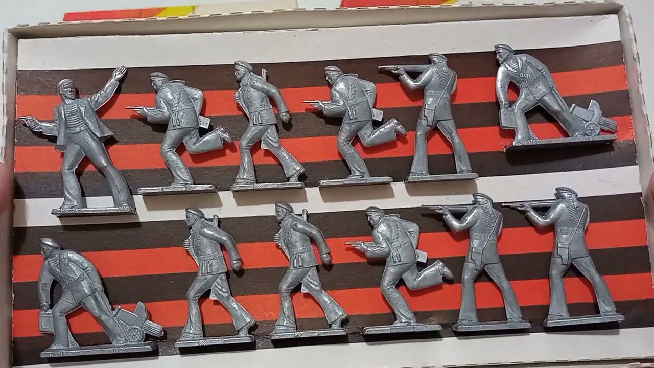 Солдатики СССР. Революционные матросы. Матросы Октября. 1978-1993г. смотреть онлайн