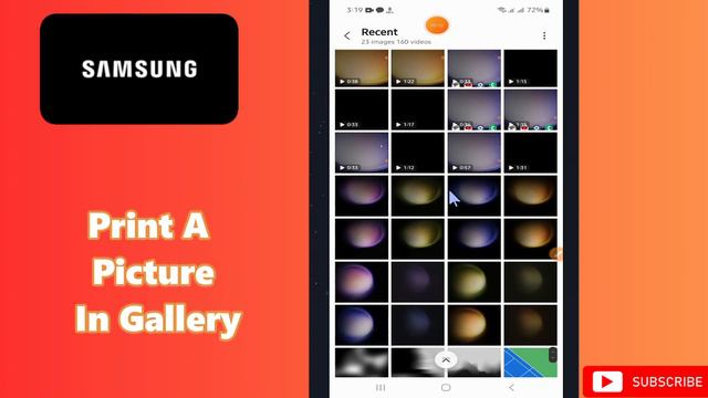 How to Print A Picture In Gallery Samsung A24 / A34 / A54 / A14 смотреть онлайн