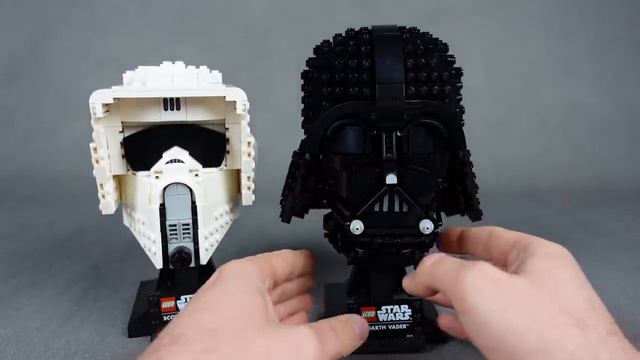 LEGO STAR WARS 75304 | 75305 | HEŁM DARTHA VADERA | HEŁM ZWIADOWCY SZTURMOWCÓW | RECENZJA смотреть онлайн