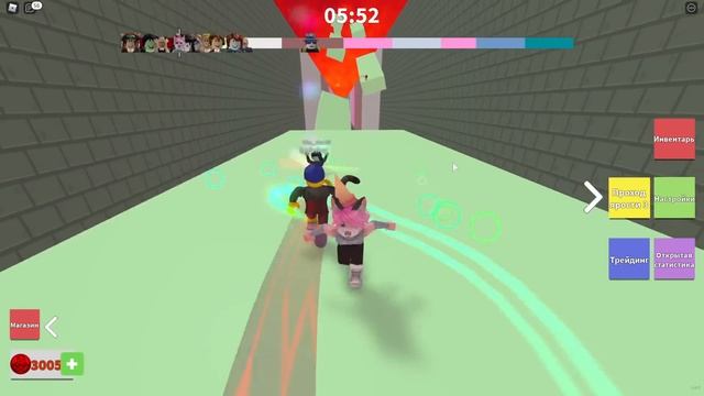 БЕГАЕМ КАК НАРУТО В РЕЙДЖ РАННЕРЕ! Roblox Rage Runner смотреть онлайн