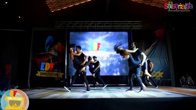 One Dance Bachata Team Dance Performance | EDF-2018 смотреть онлайн