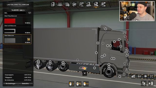 BYGGER EN 1400HK SCANIA NEXTGEN! - EURO TRUCK SIMULATOR 2 SVERIGE! - Logitech G27 смотреть онлайн